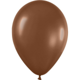 Шар с гелием - "Коричневый" 